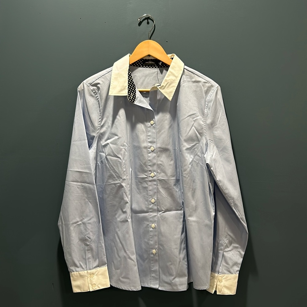 The Limited • Powder Blue Blouse • X-Large • NWT